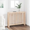 thumbnail image 1 of vidaXL Radiator Cover 108.5x19x84 cm Solid Wood Pine, 1 of 3