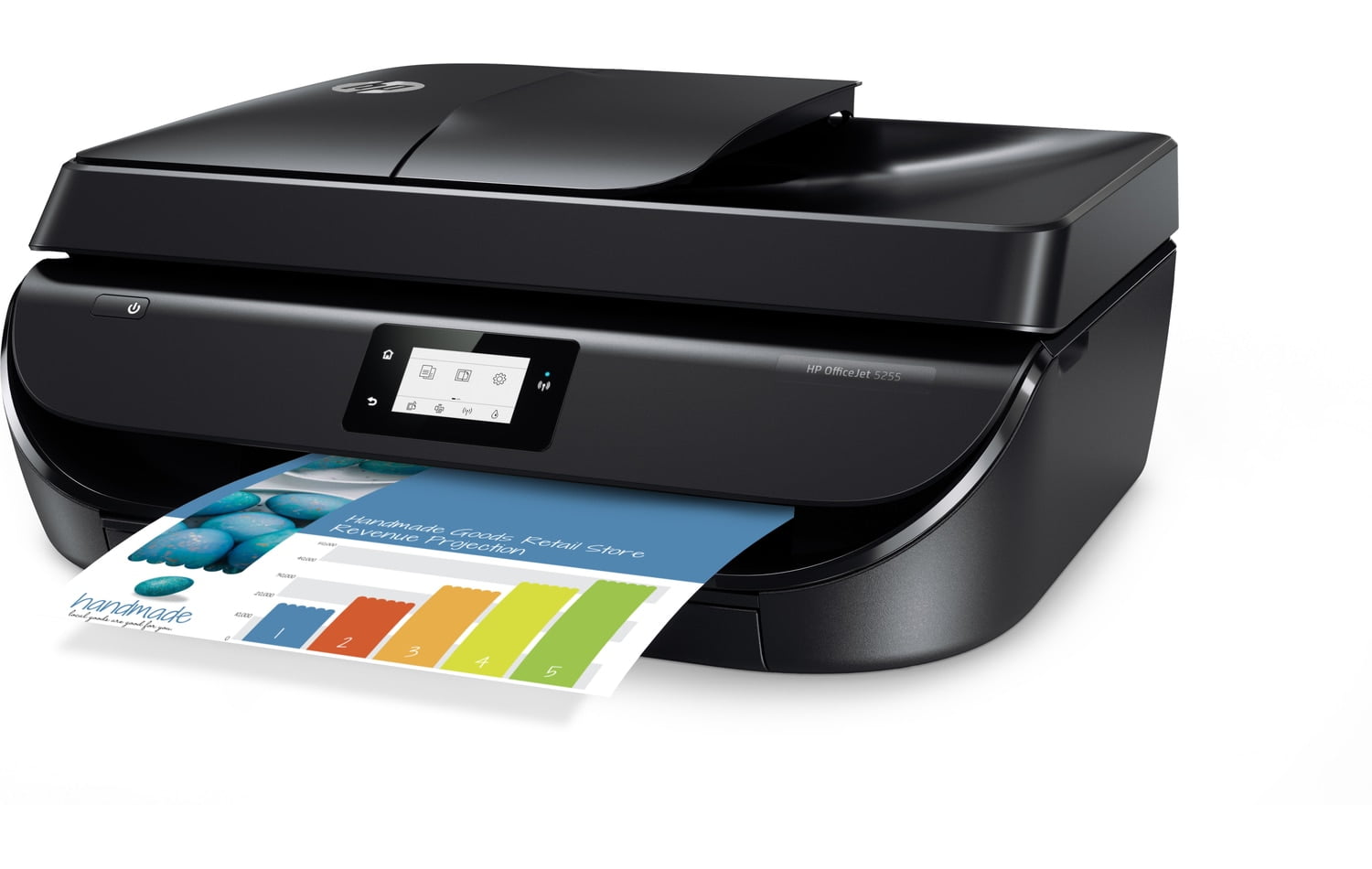 HP OfficeJet 5255 All-in-One Printer With Mobile Printing, Instant Ink Ready (Certified Refurbished)