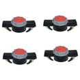 thumbnail image 1 of 4 Abrazaderas para Portaequipajes de Techo de Coche, Herrajes de Montaje Negros para Cajas de Techo de Autocaravana, Clips de Hebilla para Bolsas de E, 1 of 8