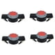 thumbnail image 1 of 4 abrazaderas para caja de techo de coche, accesorios de montaje sencillos, resistentes, color negro, para bolsa de equipaje y caja de techo de coche., 1 of 8