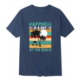 thumbnail image 3 of Wyzesi Men T Shirts Graphic Design Men Summer Beach Men Style Printed Multi Color Short Sleeved T Shirt Compression T Shirts Men Slimming Undert Shirts Body, 3 of 5