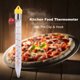 thumbnail image 1 of Termómetro de Cocina de Vidrio Transparente con Escalas en Celsius y Fahrenheit, Ideal para Postres, Salsas y Más, Incluye Funda Protectora y Clip para Olla, Diseño Moderno y Funcional para Tu Hogar., 1 of 6