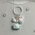 thumbnail image 4 of Sanrio Kawaii Anime Hello Kitty Melody Kuromi llavero mochila colgante creativo llavero Cinnamoroll regalos de cumpleaños juguete DIY Deco, 4 of 5