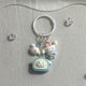 thumbnail image 4 of Sanrio Kawaii Anime Hello Kitty Melody Kuromi llavero mochila colgante creativo llavero Cinnamoroll regalos de cumpleaños juguete DIY Deco, 4 of 5