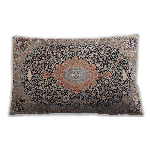 Ahgly Company Outdoor Rectangular Traditional Lumbar Throw Pillow, 13 inch by 19 inch