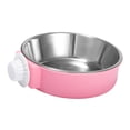 thumbnail image 2 of Tazón para perros, tazón para alimentación de mascotas, tazón para comida colgante, tazón para gatos, alimentador de comida para cachorros, jaula para Rosa Salvador Cuenco de alimentación colgante, 2 of 10