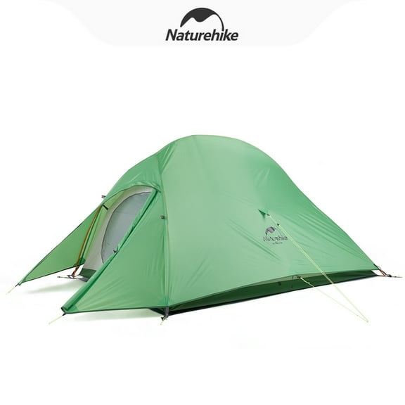 Naturehike, Cloud-up 2-person Camping Tent, 210T Polyester/20D Silicone Nylon, PU3000/4000mm, Ultralight Tent, Portable Outdoor Tent, Backpack Hiking Tent.