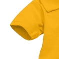 thumbnail image 3 of UQJfacai Infant Girls Bodysuit Baby Girl Collared Short Sleeve Casual Romper Toddler Solid Jumpsuit Summer Clothes 0-24 Years, 3 of 5