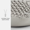 thumbnail image 4 of Noble Linens Decor Throw Pillow in Cozy Chunky Knit Fabric, 4 of 8