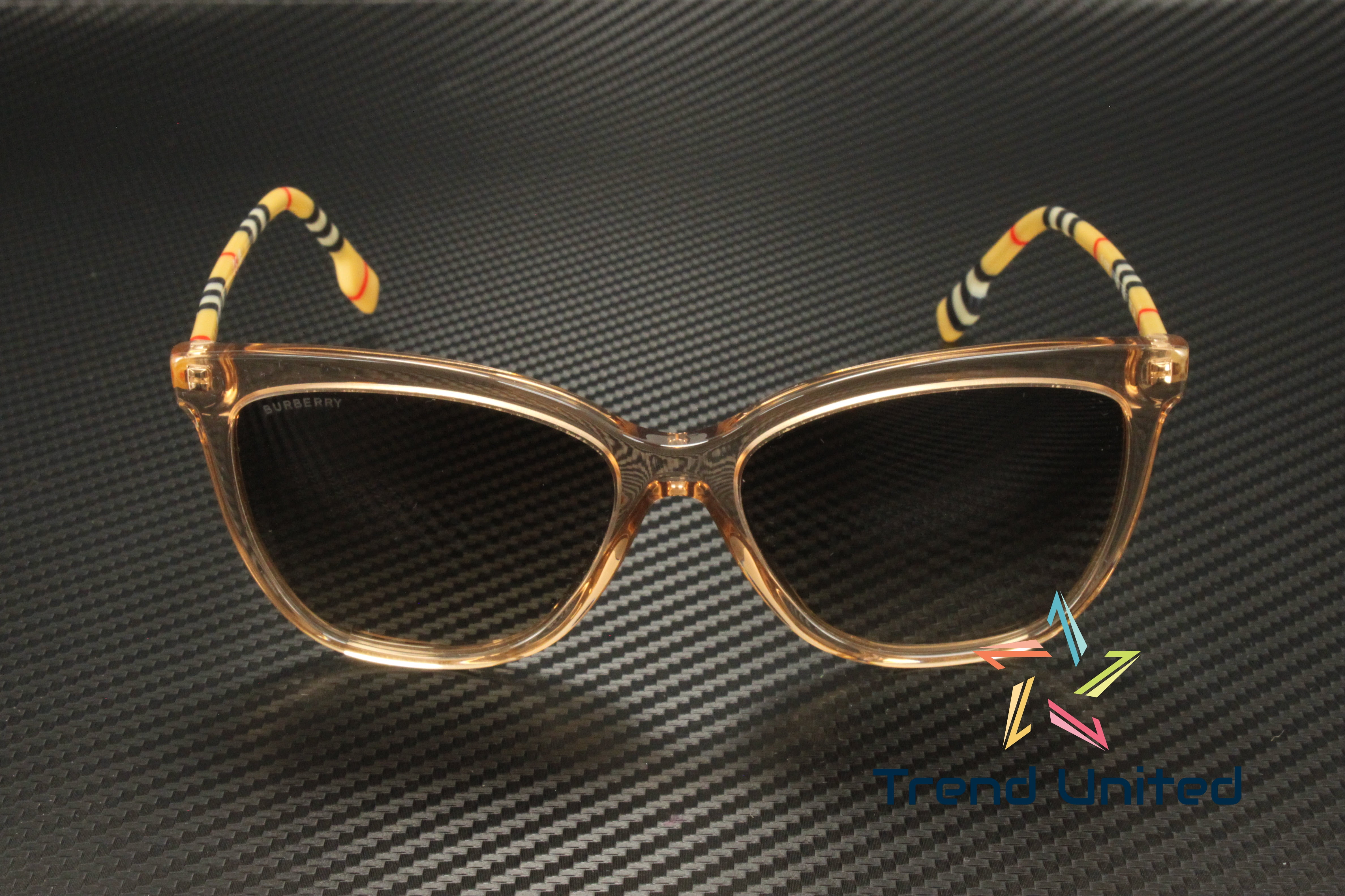 BURBERRY BE4308 400613 Clare Pink Brown Gradient 56 mm  display picture 1