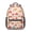 Mushroom and Character, variant on Mushroom and Character Beige Pattern Backpack for School, Cute School Bag with Adjustable Shoulder Straps and Padded Back, 15.3"x11"x6.7"