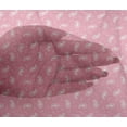 thumbnail image 4 of oneOone Viscose Chiffon Fabric Dot & Paisley Small Decor Fabric Printed BTY 42 Inch Wide, 4 of 4
