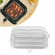 thumbnail image 4 of Rejilla para Freidora de Aire, Tres Rejillas Deshidratadoras Apilables para Cosori para Cosori, para Vortex Instantáneo, para Nuwave, Accesorios para Freidora de Aire de Acero, 4 of 5