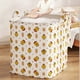 thumbnail image 5 of Bolsa de almacenamiento para ropa no tejida Organizador de colchas XL con estampado amarillo de pollo • Tote para ropa interior • Bolsa de almacenamiento móvil resistente a la humedad con cremallera, 5 of 5