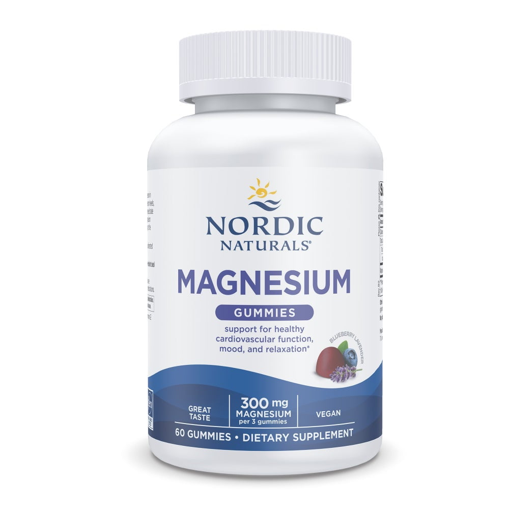 Nordic Naturals Magnesium Gummies, Vegan - 60 Count