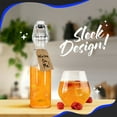 thumbnail image 5 of Nevlers 12 oz Round Swing Top Glass Bottles (Pack of 12) | Includes Funnel, Brush, Tags, Shrink Wrap and Marker, 5 of 7