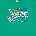 thumbnail image 4 of Inktastic Hooked on Jesus Christian Boys or Girls Baby T-Shirt, 4 of 5