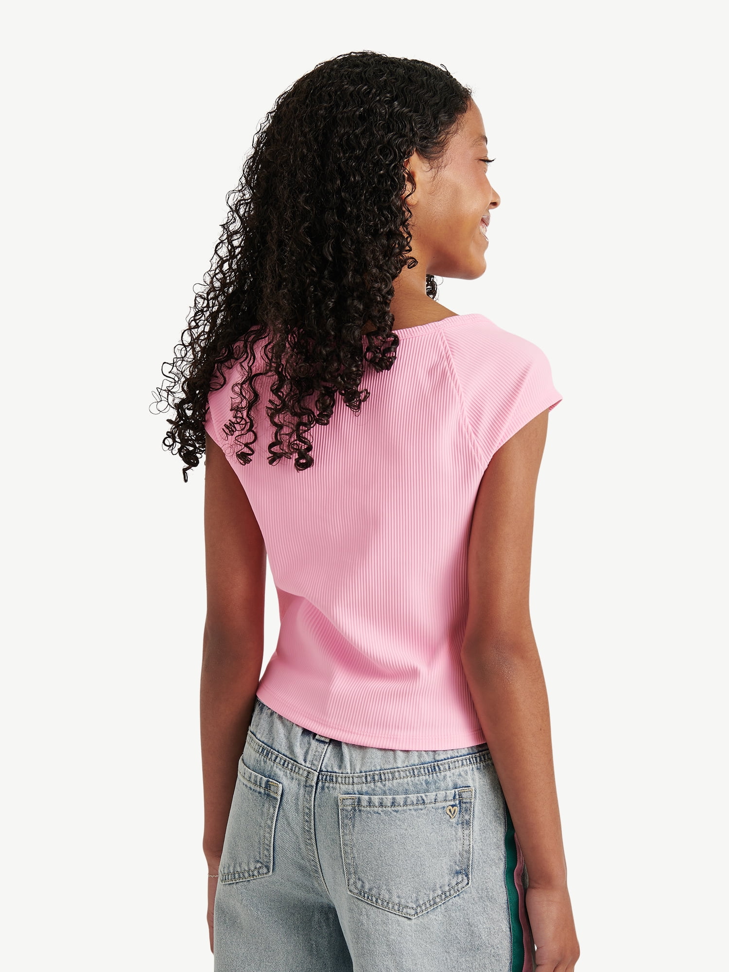 Justice Girls Cinch Base Layer Top, Sizes XS - XLP