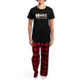 thumbnail image 4 of CafePress - Gift For Pet Guinea Pig Lovers | Celebrate Pajamas - Women's Short Sleeve Print T-Shirt and Pants Dark Cotton Pajama Set, 4 of 7