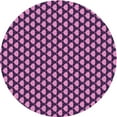 thumbnail image 1 of Ahgly Company Machine Washable Indoor Round Transitional Orchid Purple Area Rugs, 4' Round, 1 of 7