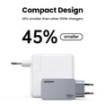 thumbnail image 4 of Cargador UGREEN GaN de 100 W, cargador USB C QC4.0 3.0 de carga rápida para MacBook, portátil, tableta, cargador rápido PD para iPhone 16, 15, 14 Pro, 4 of 5
