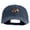 Navy, variant on Black Orange Clownfish Embroidered Unstructured Pigment Dyed Cotton Cap - Black OSFM