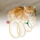 thumbnail image 3 of para gatos, juguete plegable para animales pequeños, tienda portátil de primavera para perros, gatitos, cachorros, accesorios para perros , Ronda de sisal Redondo de sisal, 3 of 7