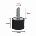thumbnail image 4 of 4x Rubber Mounts Shock Absorber Anti Vibration Silentblock Bobbins, 4 of 5