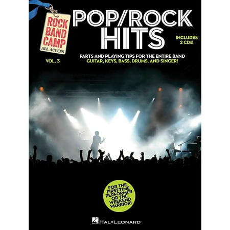 Bass Stage Pack - Hal Leonard Pop/Rock Hits - Rock Band Camp Vol. 3 (Book/2-CD Pack) Vocal, Guitar, Keys, Bass, Drums