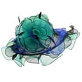 thumbnail image 2 of AKEGAMN Women's Church Fascinator Cap Tea Wedding Hat, Green One Size, 2 of 2