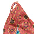 thumbnail image 5 of Vintage Lounger Chair Bag, Colorful Mandalas Pattern Symmetrical Design Traditional Folk Design, High Capacity Storage with Handle Container, Lounger Size, Burnt Sienna Multicolor, by Ambesonne, 5 of 5