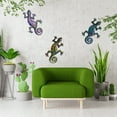 thumbnail image 6 of Fasiaou Large Metal Gecko Wall Decor, Outdoor Lizard Wall Art Upgrade Handmade Hanging Sculpture Decoration for Indoor Outdoor Home Garden Yard Fence Patio Mothers Day Gifts for Mom, 6 of 7