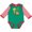 Green and Red, variant on Inktastic My Aunt Loves Me Giraffe Boys or Girls Long Sleeve Baby Bodysuit