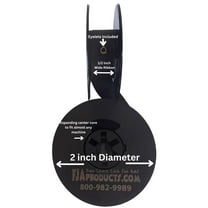 Universal Typewriter Ribbon Twin Spool Black Ink 1/2" Cloth Ribbon - New Unused