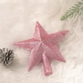 thumbnail image 5 of YUEHAO Christmas Tree Topper, Christmas Decorations Clearance, Christmas Tree Decorations, Pale Pink Christmas Tree Top Star Topper Glitter Finish 15cm Star for Top Tree Christmas Tree Top Pink, 5 of 6