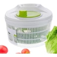 thumbnail image 1 of Salad Spinner Vegetable Washer Fruit Vegetable Wash Bowl Foldable Salad Spinner With Cover Vegetable Dryer Kit Kitchen Tools Lettuce Dryer Salad Small, 1 of 5