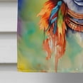 thumbnail image 4 of Hippie Animal Fox House Flag, 4 of 5