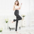 thumbnail image 5 of Sngxgn Thermal Leggings Women's Soft Solid Leggings(Grey,One Size), 5 of 7