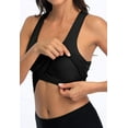 thumbnail image 3 of Charmo Crop Tank Tops for Women Built-in Shelf Bra Racerback Cotton Sports Crop Top 2 Pack, 3 of 6
