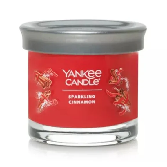 Yankee Candle Holiday Sparkling Cinnamon Small Tumbler Candle 4.3 oz