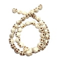 thumbnail image 1 of WORGEOUS 2 conjuntos de joyas que hacen collar pulsera brazaletes artesanías en forma de cráneo conjuntos de cuentas, 1 of 9