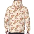 thumbnail image 7 of Balery Howdy Cowgirl Pattern Mens Hoodie Kangaroo Pocket Hoodie Pullover Hooded Sweatshirt Ideal for Daily Wear Travel and Home-Medium, 7 of 7