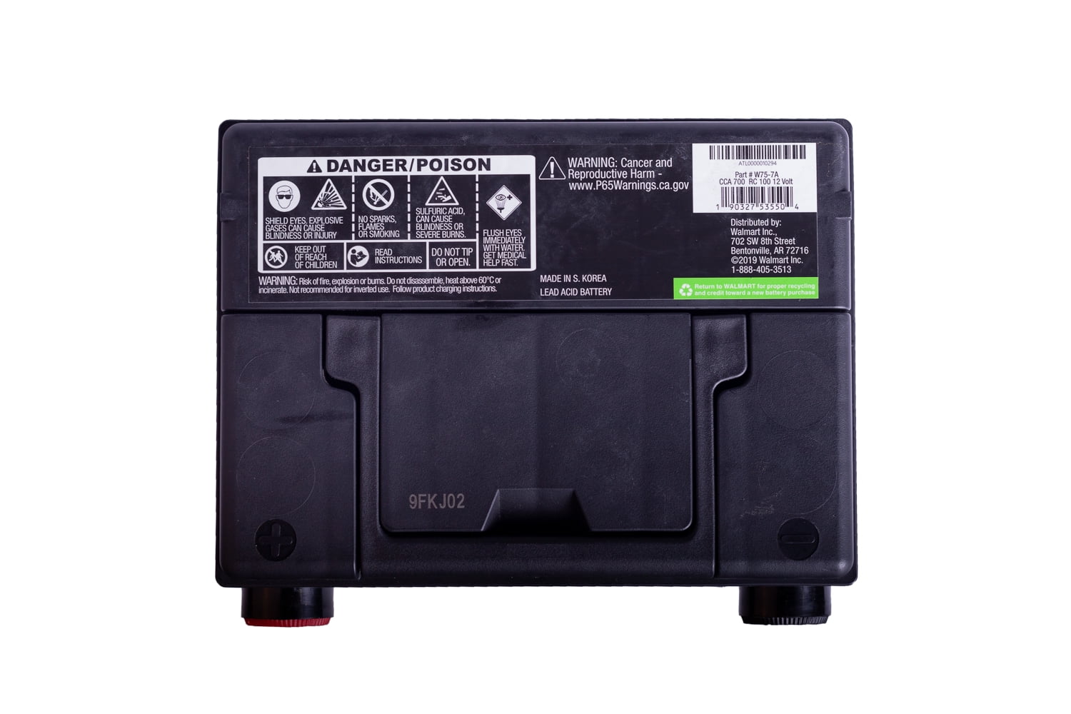Buy EverStart Plus Lead Acid Automotive Battery, Group Size 75N Online