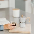 thumbnail image 2 of Cafetera para café espresso GROSCHE Milano, 9 tazas, color gris, 2 of 9