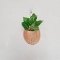 thumbnail image 3 of Cesta de almacenamiento en forma de pera de ratán, organizador de frutas hecho a mano, organizador de mimbre, decoración de habitación de bebé, 3 of 8