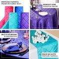 thumbnail image 4 of Efavormart 54 inch x 10 yards Pintuck Fabric Bolt Sewing Craft Bridal Supplies For Wedding Party Banquet Event Decor - Turquoise, 4 of 5