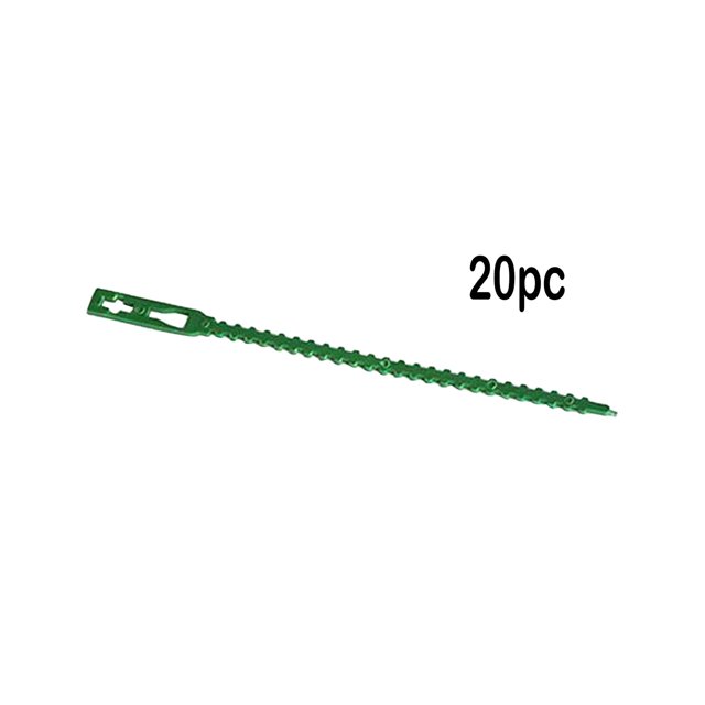 Pince en Rotin 1 Attaches Réutilisables en Arête de Poisson pour Jardinage et Agencement Intérieur Extérieur Fils Fleurs Lot de 20 Deux Tailles Incluses