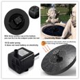 thumbnail image 5 of AGPtek Solar Water Pump, 1.4W 6 Nozzles Solar Powered IPX8 Waterproof, for Fountain Pond Pool Garden Fish Tank Aquarium, 5 of 7