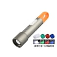 thumbnail image 1 of Linterna LED AUINSKY recargable, linterna LED extremadamente brillante con 9 modos de luz, batería de 2500 mAh, linterna impermeable IP65, linterna de mano con zoom, linterna táctica para, 1 of 1