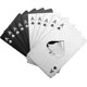 thumbnail image 1 of ZHAOCHENG 10 abridores de botellas, abridores de latas de cerveza de acero inoxidable, regalo de Poker Ace, 1 of 5
